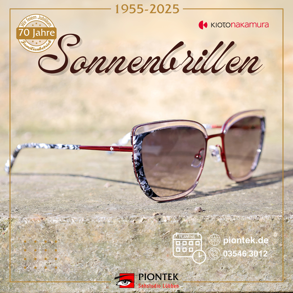 Update März: Neue Sonnenbrillen eingetroffen